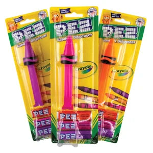 Pez Crayola Assortment Blister Pack 0.87 Oz *sf Dc Only*