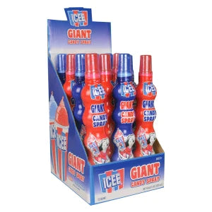 Icee Giant Spray Candy 3.72 Oz