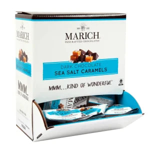 Marich Dark Chocolate Sea Salt Caramel 0.5 Oz Gravity Bin