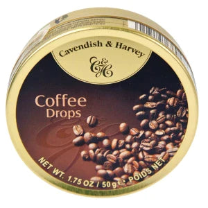 Cavendish & Harvey Coffee Drops 1.75 Oz Tin