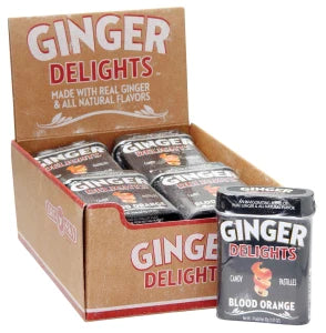 Ginger Delights Blood Orange 1.07 Oz Tin