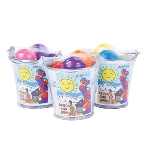 Florida Beach Ball Gum Bucket 0.25 Oz *fl Dc Only