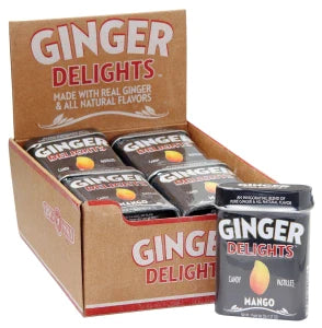 Ginger Delights Mango 1.07 Oz Tin