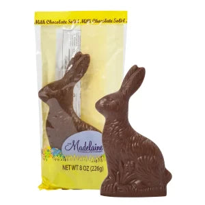 Madelaine Milk Chocolate Sitting Rabbit 8 Oz