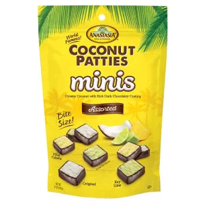 Anastasia Assorted Mini Coconut Patties 12 Oz Pouch *fl Dc Only