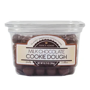 Nancy Adams Milk Chocolate Cookie Dough Pk 12 10.75 Oz Tub