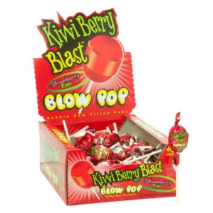 Blow Pop Kiwi Berry Blast *sf Dc Only*