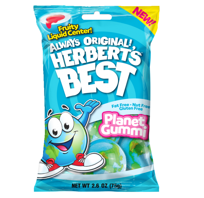 Efrutti Herbert's Best Planet Gummi 2.6oz