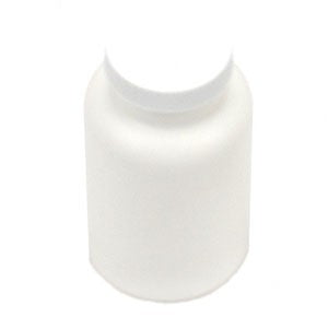 275 cc White Capsule/Vitamin Bottle with Lid