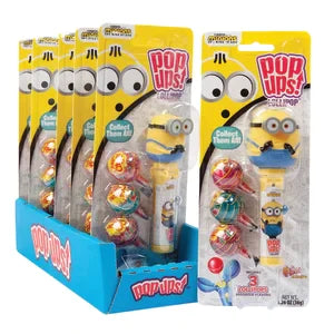 Pop Ups Minions 1.26 Oz Blister Pack