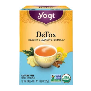 Yogi Tea Detox 16 Ct Box