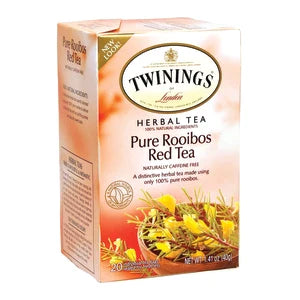 Twinings Pure Rooibos Red Tea 20 Ct Box