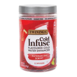 Twinings Watermelon Mint Cold Infuse 1.06 Oz Jar