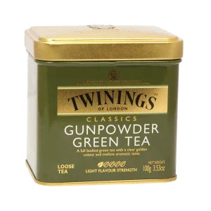 Twinings Gunpowder Green Tea 3.53 Oz Tin