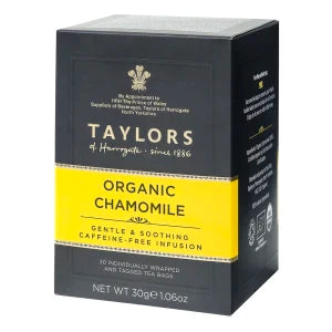 Taylors Of Harrogate Organic Chamomile Tea 20 Ct Box