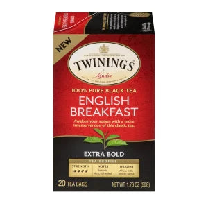 Twinings French Vanilla Chai Tea 20 Ct Box