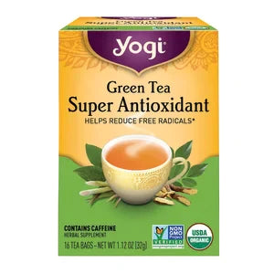 Yogi Tea Green Super Antioxidant 16 Ct Box