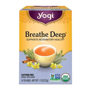 Yogi Tea Breathe Deep 16 Ct Box