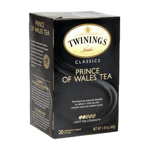 Twinings Prince Of Wales Tea 20 Ct Box