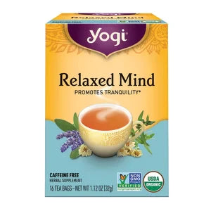 Yogi Tea Relaxed Mind 16 Ct Box