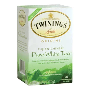 Twinings Pure White Tea 20 Ct Box