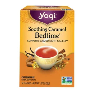 Yogi Tea Soothing Caramel Bedtime 16 Ct Box