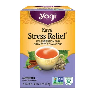 Yogi Tea Kava Stress Relief 16 Ct Box