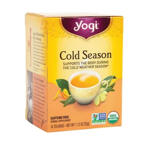 Yogi Tea Cold Season 16 Ct Box