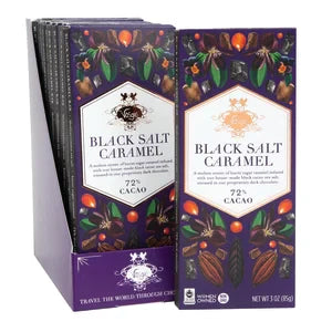 Vosges Black Salt Caramel Dark Chocolate 3 Oz Bar