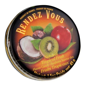 Rendez Vous Tropical Fruit 1.5 Oz Tin