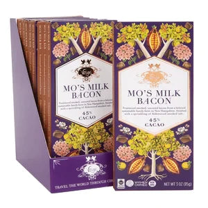 Vosges Mo's Bacon Milk Chocolate 3 Oz Bar