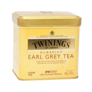 Twinings Earl Grey Tea 3.53 Oz Tin