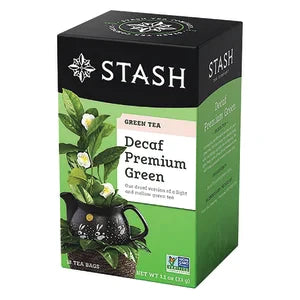 Stash Decaf Premium Green Tea 18 Ct Box