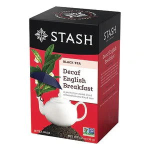 Stash Decaf English Breakfast Tea 18 Ct Box