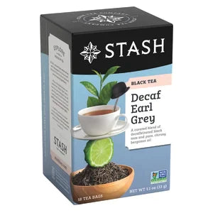 Stash Earl Grey Decaf Tea 18 Ct Box