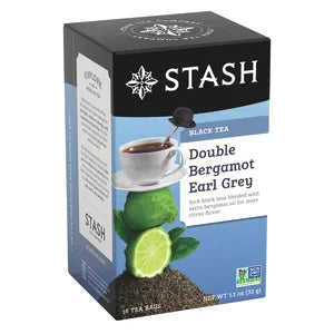 Stash Double Bergamot Earl Grey Black Tea 18 Ct Box