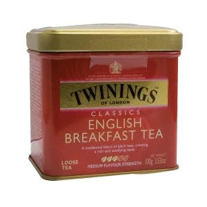 Twinings English Breakfast Tea 3.53 Oz Tin