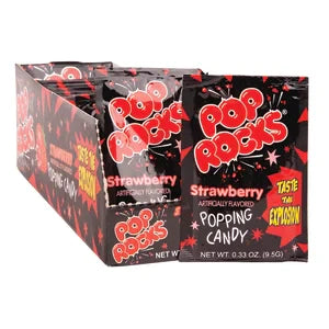 Pop Rocks Strawberry 0.33 Oz