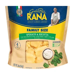 Rana Spinach Ricotta Ravioli 20 Oz Pouch