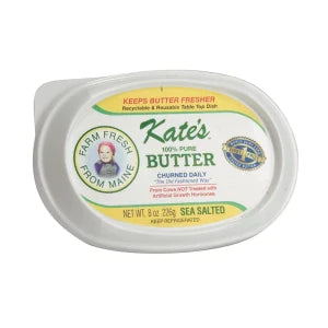 Kate's Homemade Sea Salted Butter 8 Oz Cup