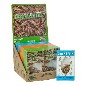 Crick-ettes Real Crickets Seasoned Snack Assorted