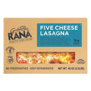 Rana Five Cheese Lasagna 40 Oz Box