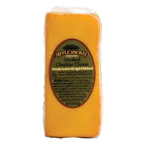 Apple Smoked Cheddar Cheese 8 Oz