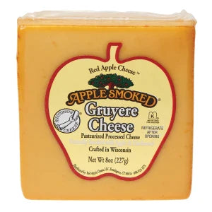 Apple Smoked Gruyere Cheese 8 Oz