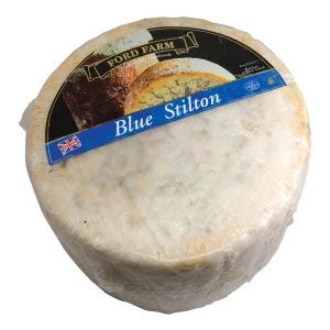 Blue Stilton Half Long Clawson Cheese