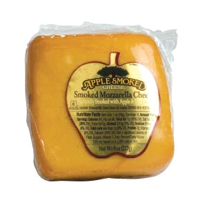 Apple Smoked Smoked Mozzarella Cheese 8 Oz