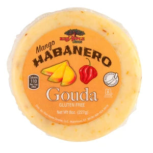 Red Apple Mango Habanero Gouda Cheese 8 Oz