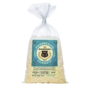 Sartori Grated Parmesan Cheese 8 Oz Bag