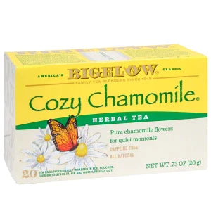 Bigelow Cozy Chamomile Herbal Tea 20 Ct Box