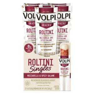 Volpi Roltini Mozzarella And Spicy Salami Singles 1.5 Oz